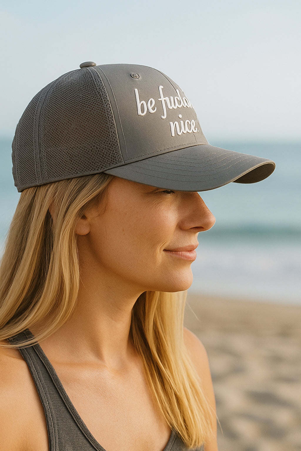 be fucking nice - Trucker Hat