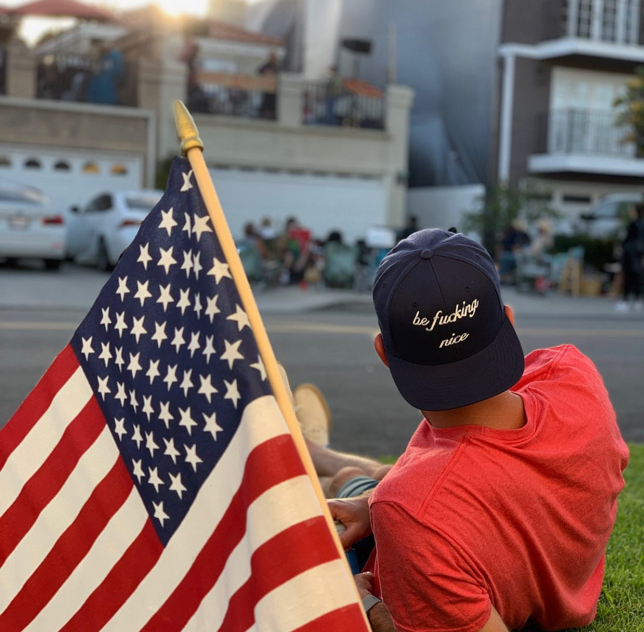 be fucking nice - Snapback Hat